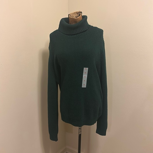 Women’s Old Navy Green Turtle Neck Sweater XL - Picture 2 of 7
